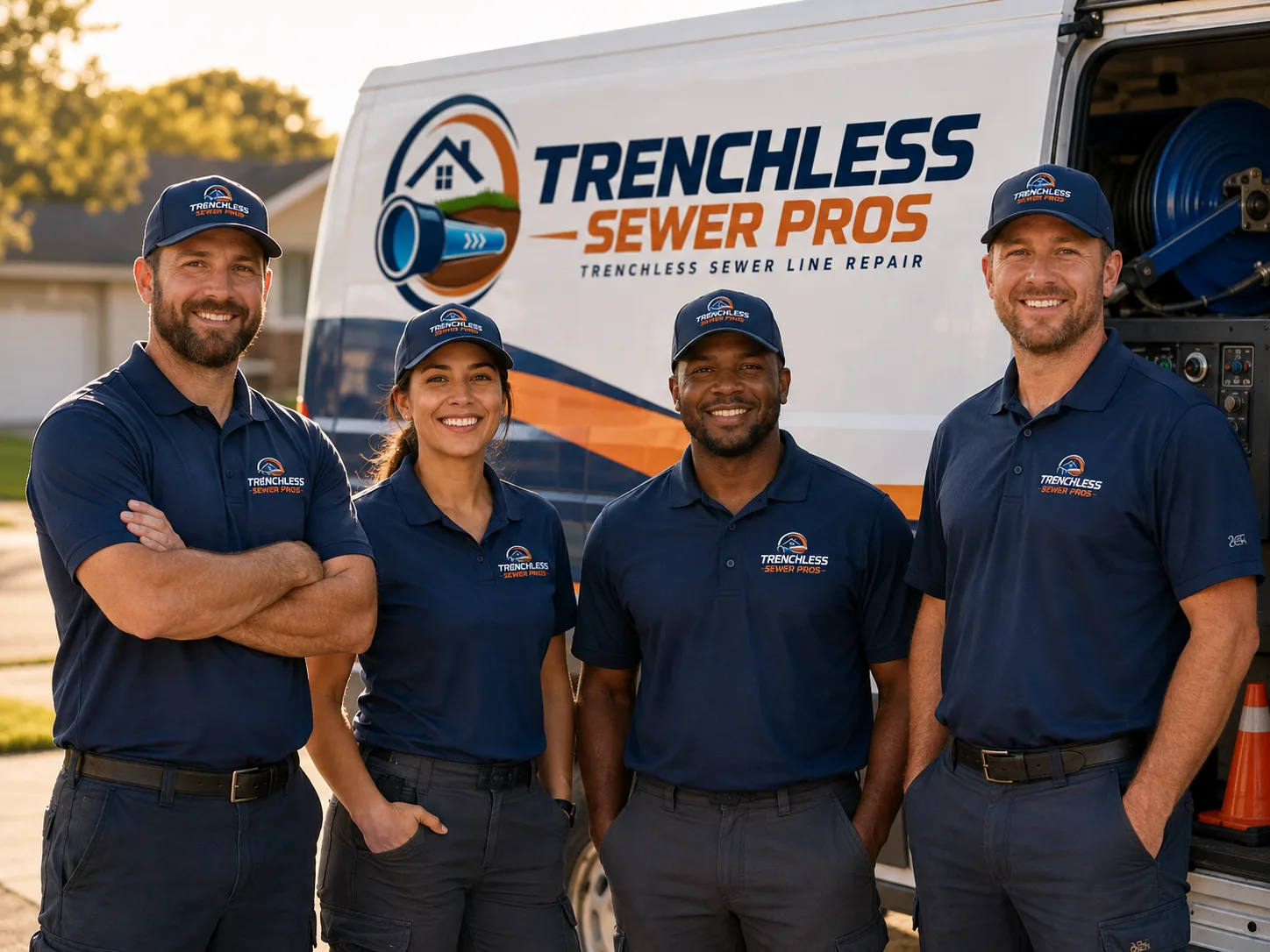 Trenchless Sewer Repair company in Channing, MI